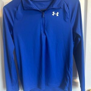 Under Armour Royal Blue Half-Zip Top